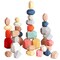 36 Pieces Wooden Sorting Stacking Rocks Stones,Sensory Toddler Toys Learning Montessori Toys, Building Blocks Game for Kids 1 2 3 4 5 6 Years Boy and Girl Birthday Gifts for Kids